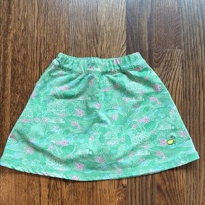 Masters Green and Pink Kids Skirt